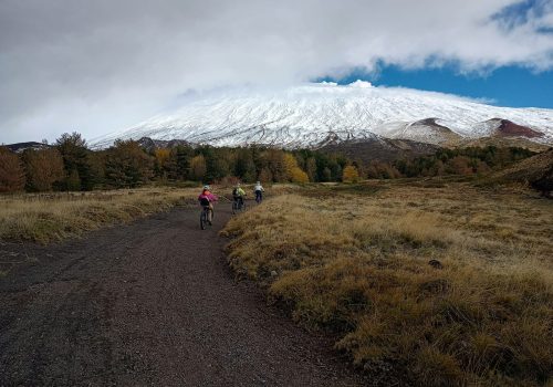 Etna in MTB Mezza giornata